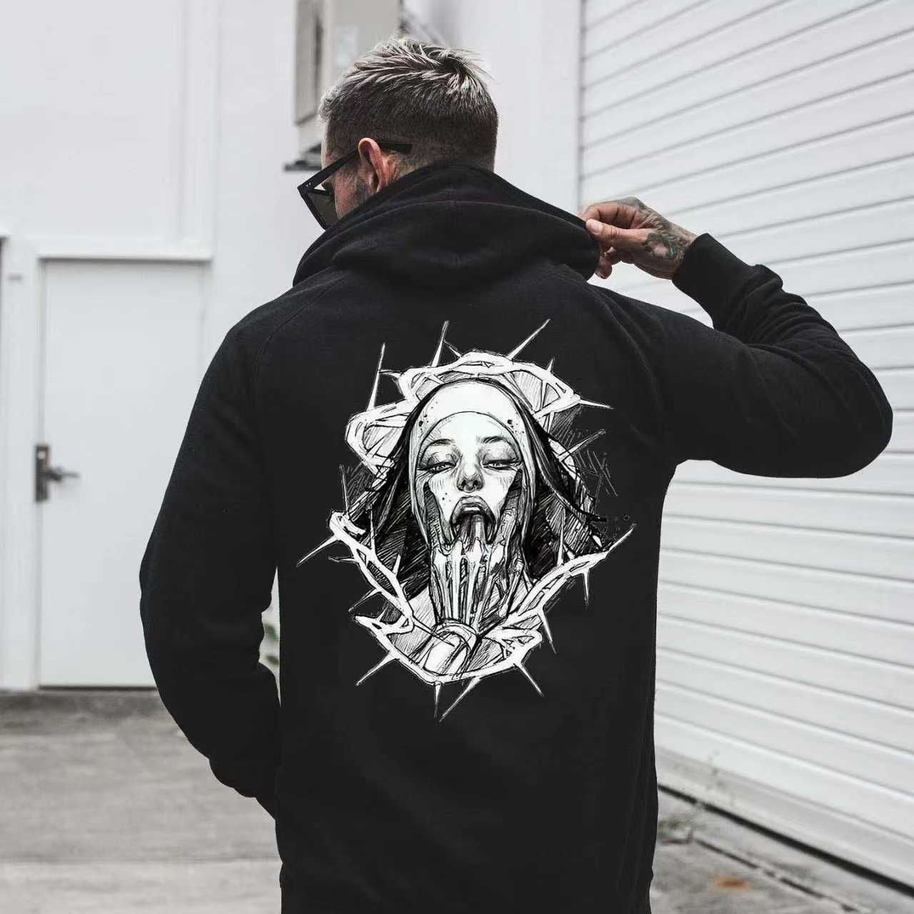 New Hooded Sweatshirt 3D Digital Templar Print